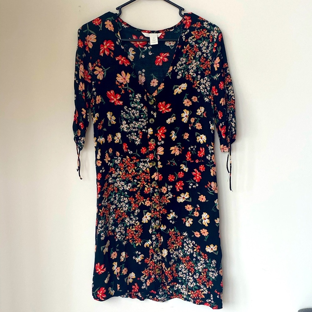 Floral mini dress